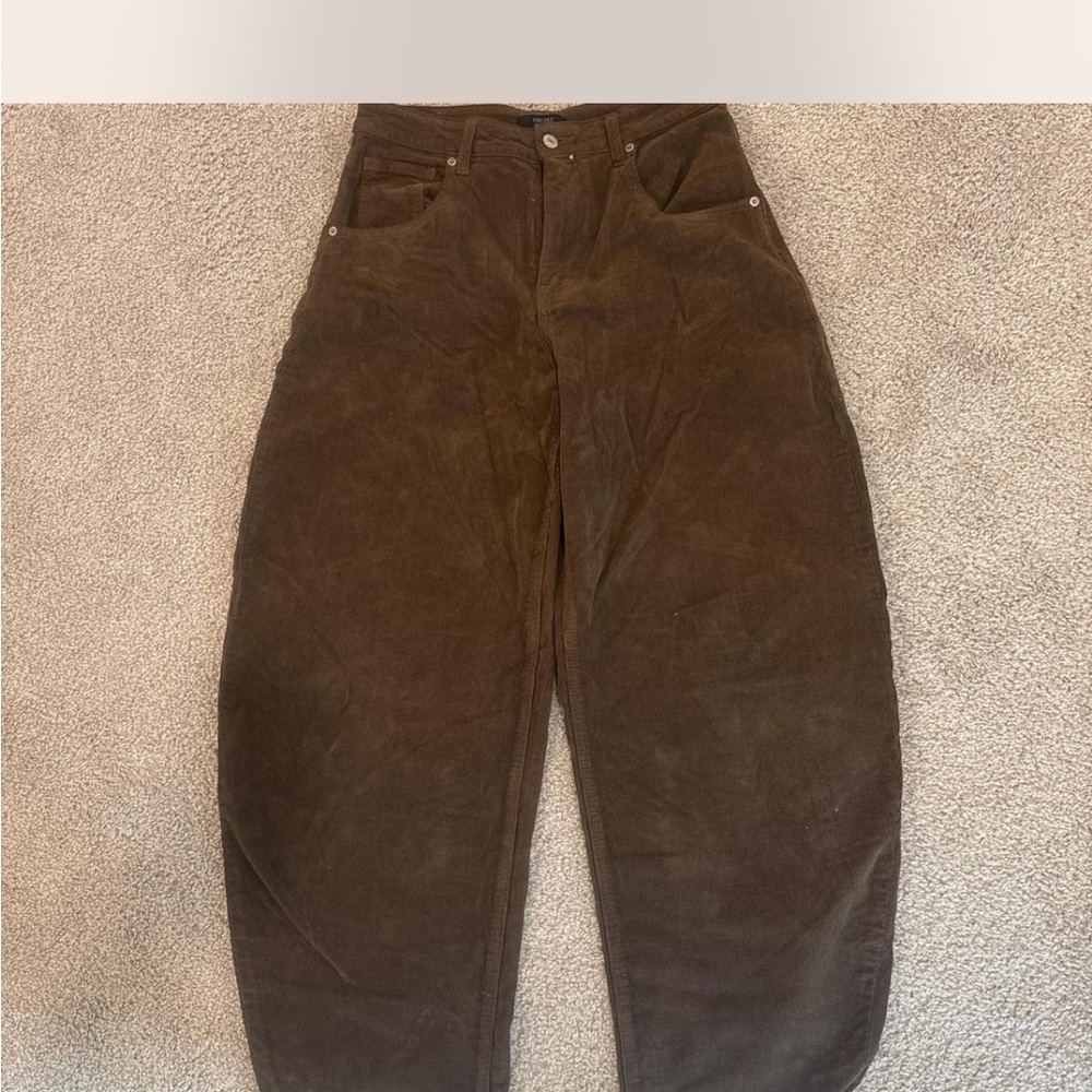 Forever 21 Chocolate Corduroy Trousers